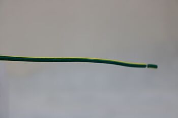 Green-Yellow Wire for the Twister Speed Lathe